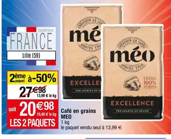 Café en grains MEO