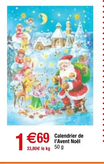 Migros Calendrier de l'Avent Noël offre