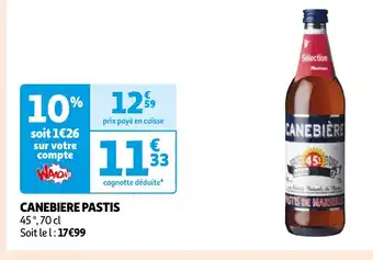 Auchan CANEBIERE PASTIS offre