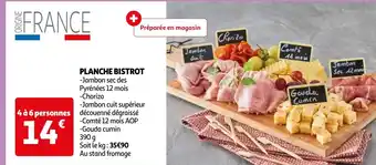 Auchan PLANCHE BISTROT offre