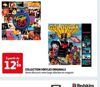 Auchan COLLECTION VINYLES ORIGINALS offre