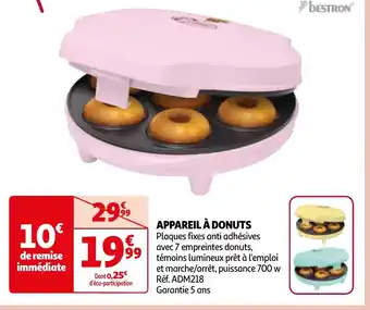 Auchan APPAREIL À DONUTS offre