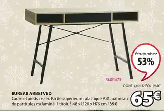 JYSK BUREAU ABBETVED offre
