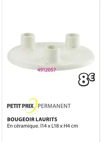JYSK BOUGEOIR LAURITS offre