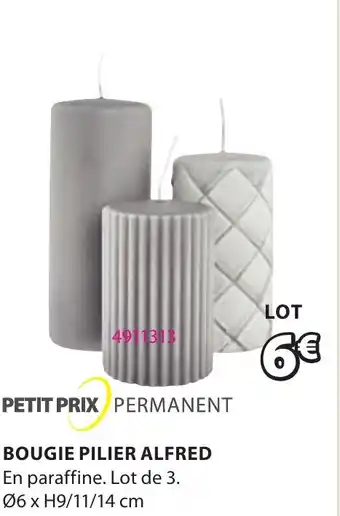 JYSK BOUGIE PILIER ALFRED offre