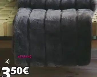JYSK PLAID STAVKLOKKE 100% offre