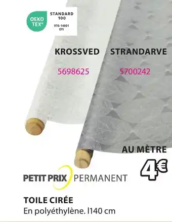 JYSK TOILE CIRÉE offre
