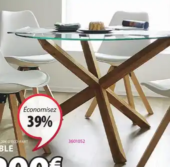 JYSK TABLE offre
