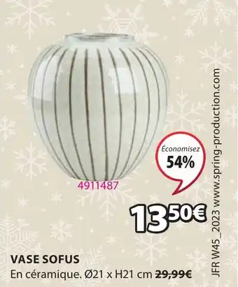 JYSK VASE SOFUS offre