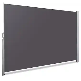 Bricorama Paravent retractable avec housse de protection 1.6x3m gris offre
