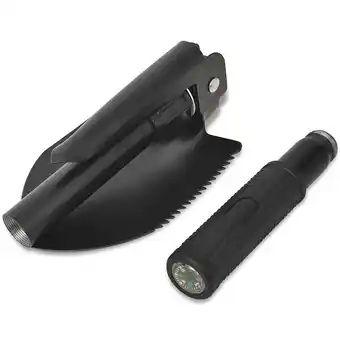 Bricorama Pelle pliable acier au carbone noir - noir offre