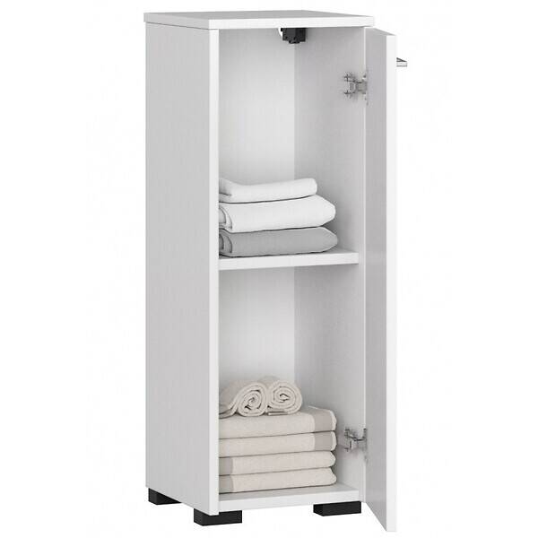 Promo Mareiki armoire colonne de salle de bain 82x30x30cm armoire toilette meuble salle de