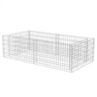 Bricorama Jardinière à gabion 180 x 90 x 50 cm offre