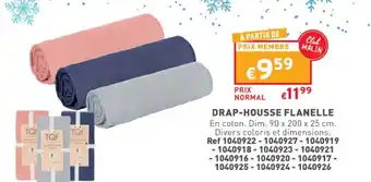 Trafic DRAP-HOUSSE FLANELLE offre
