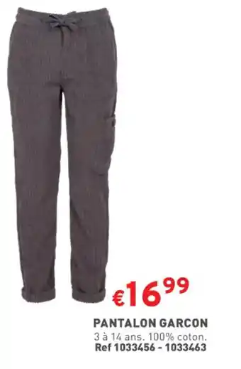Trafic PANTALON GARCON offre