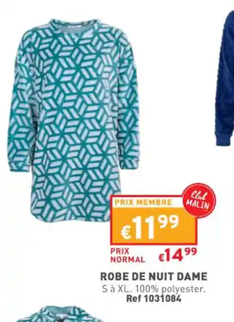 Trafic ROBE DE NUIT DAME offre