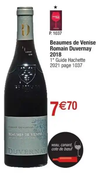 Beaumes de Venise Romaine Duvernay