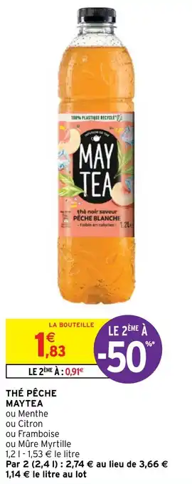 Intermarché Hyper THÉ PÊCHE MAYTEA offre