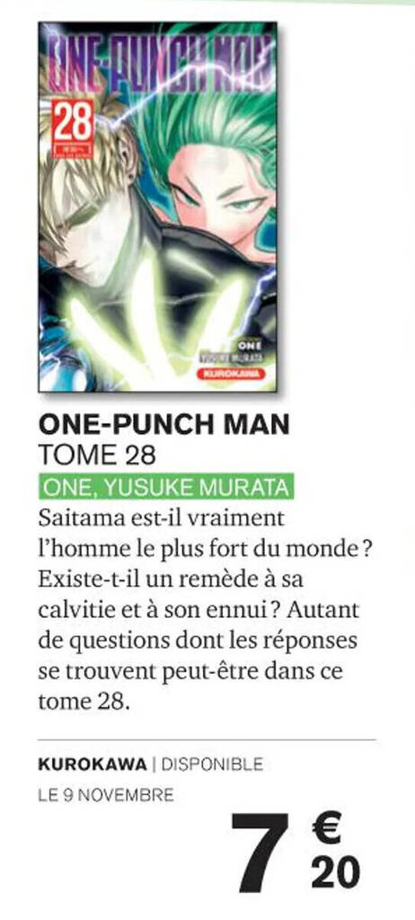 ONE-PUNCH MAN - TOME 28