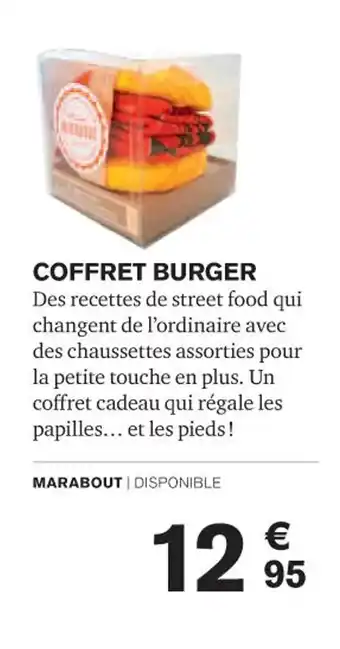 Carrefour COFFRET BURGER offre