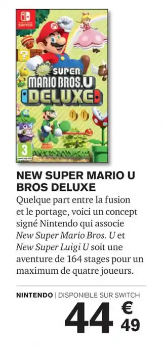 NEW SUPER MARIO U BROS DELUXE