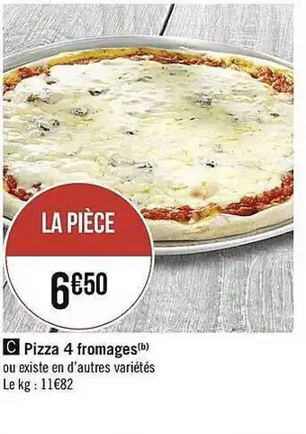 Casino Supermarchés Pizza 4 Fromages offre