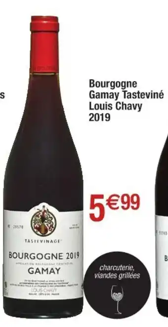 Bourgogne Gamay Tasteviné Louis Chavy