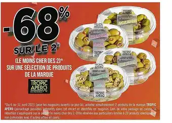 Casino Supermarchés Produits De La Marque Tropic Apéro offre