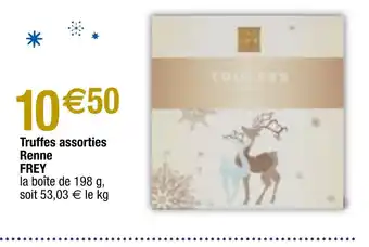 Migros Truffes assorties Renne offre