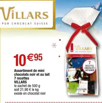 Migros Assortiment de mini chocolats noir et au lait offre