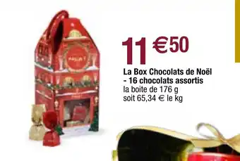 Migros La Box Chocolats de Noël - 16 chocolats assortis offre
