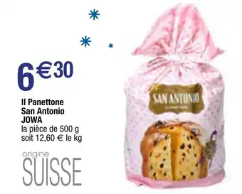 Migros Il Panettone San Antonio JOWA offre