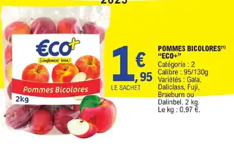 E.Leclerc POMMES BICOLORES ECO offre