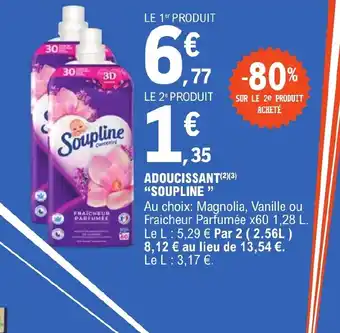 E.Leclerc ADOUCISSANT SOUPLINE " offre