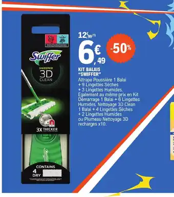E.Leclerc KIT BALAIS "SWIFFER" offre