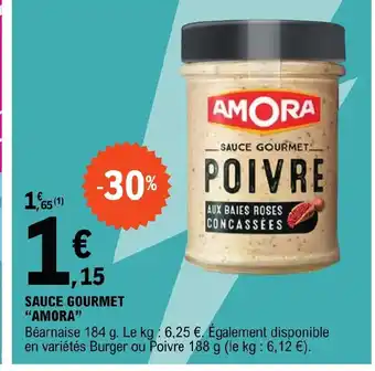 E.Leclerc SAUCE GOURMET AMORA offre