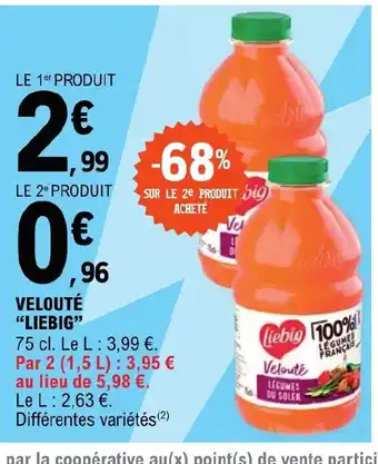 E.Leclerc VELOUTÉ "LIEBIG" offre