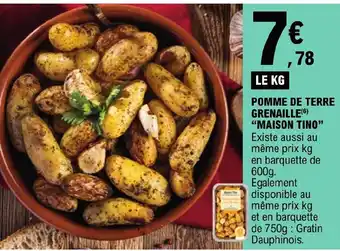 E.Leclerc POMME DE TERRE GRENAILLE MAISON TINO" offre