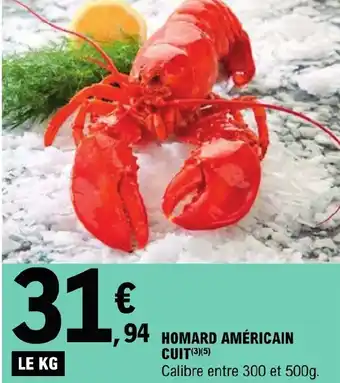 E.Leclerc HOMARD AMÉRICAIN offre