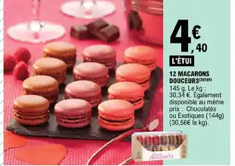 E.Leclerc 12 MACARONS DOUCEURS offre