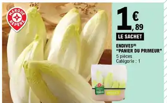 E.Leclerc ENDIVES "PANIER DU PRIMEUR" offre