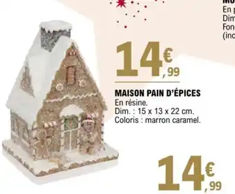 E.Leclerc MAISON PAIN D'ÉPICES offre