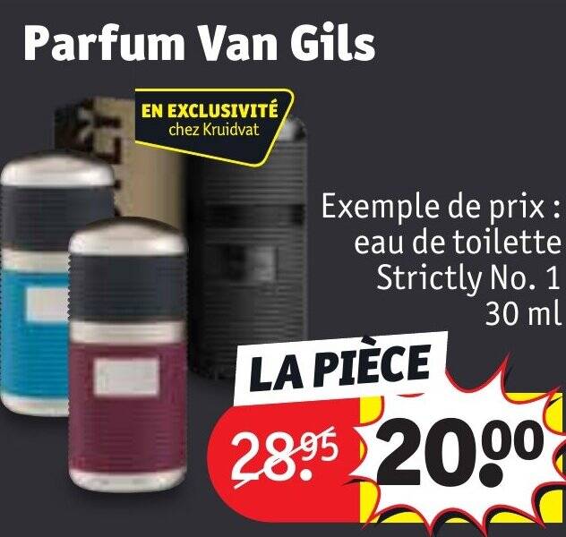 Promo Parfum Van Gils chez Kruidvat