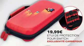 Carrefour ETUI DE PROTECTION POUR SWITCH offre