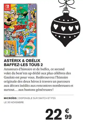 Carrefour ASTÉRIX & OBÉLIX BAFFEZ-LES TOUS 2 offre