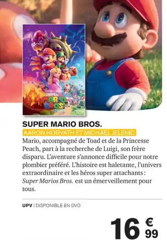 Carrefour SUPER MARIO BROS. offre