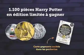 Super U 1.100 pièces Harry Potter en édition limitée à gagner offre