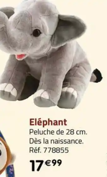Peluche elephant la grande recre shop