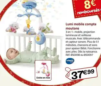 La Grande Récré Lumi mobile compte moutons offre