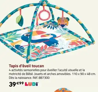 Tapis d'éveil toucan